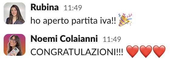 Rubina: ho aperto partita iva